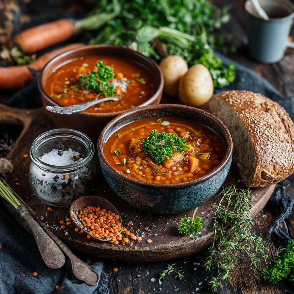 Linsensuppe – würzig, wärmend & perfekt zum Vorbereiten