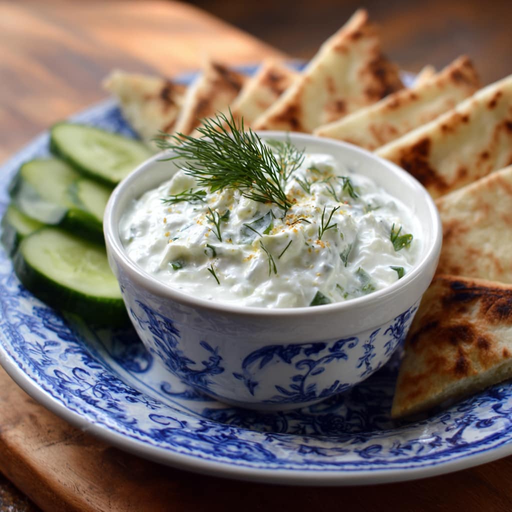 Klassisches Tzatziki (cremig & erfrischend)