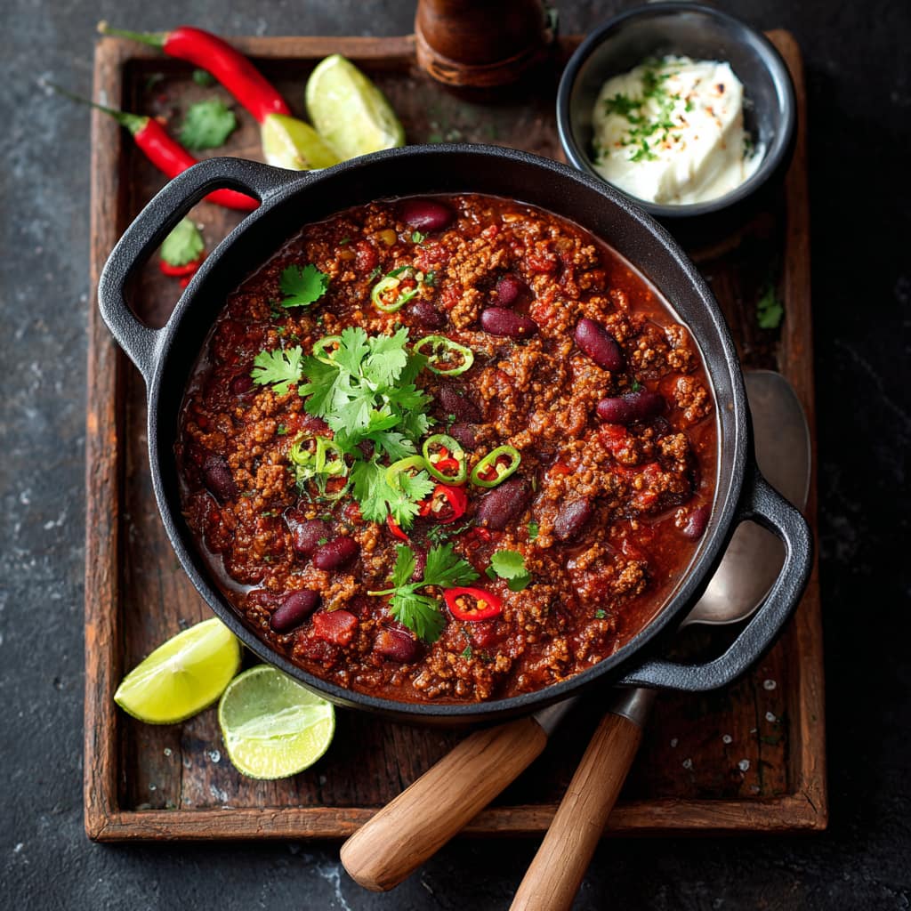 Chili con Carne – würzig und herzhaft