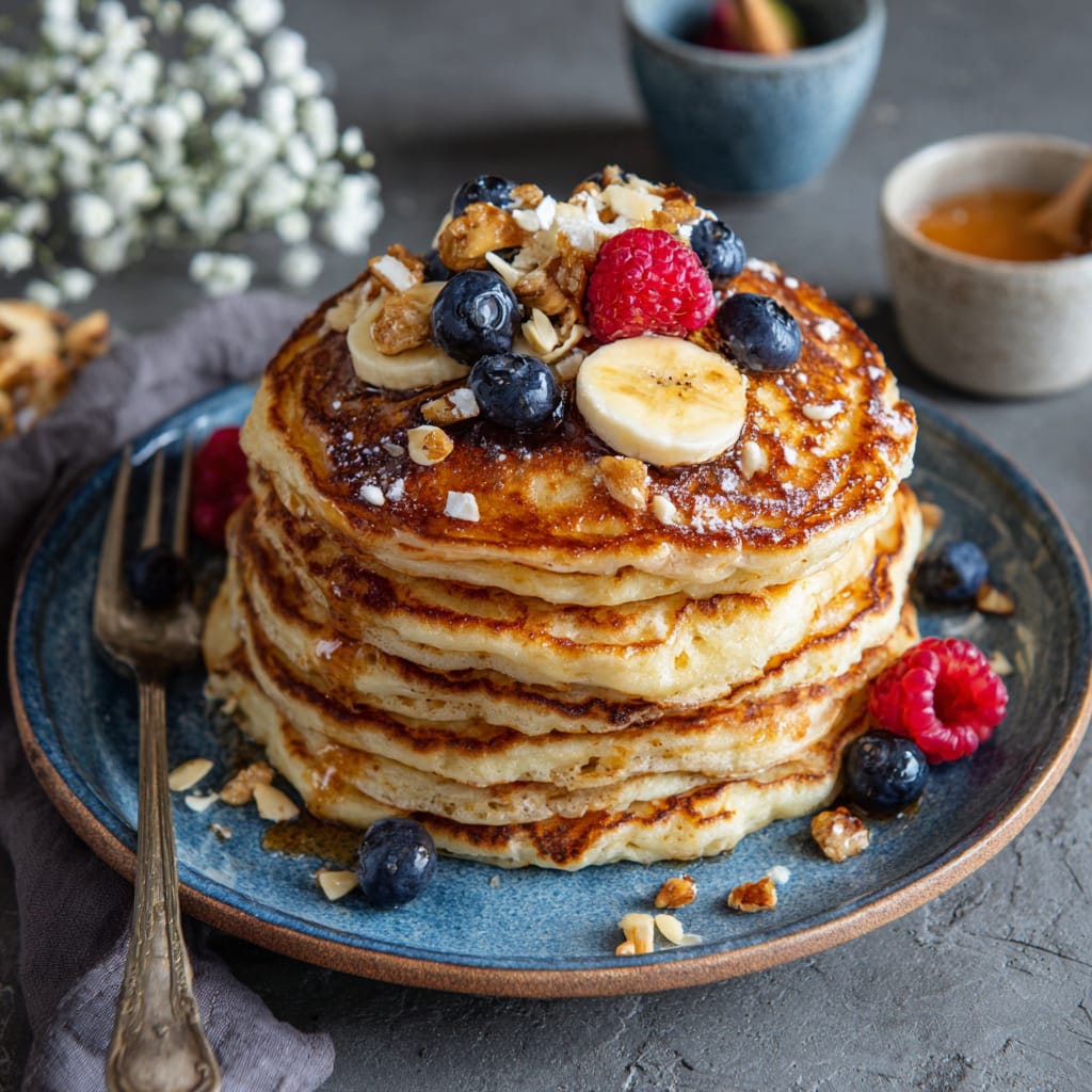 Pancakes klassisch – einfaches Rezept für fluffige Pancakes