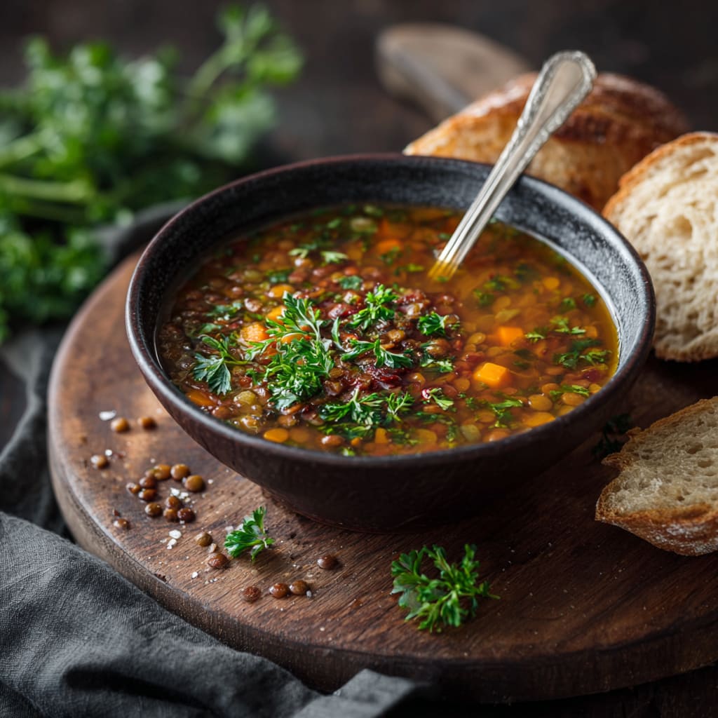 Linsensuppe – würzig, wärmend & perfekt zum Vorbereiten