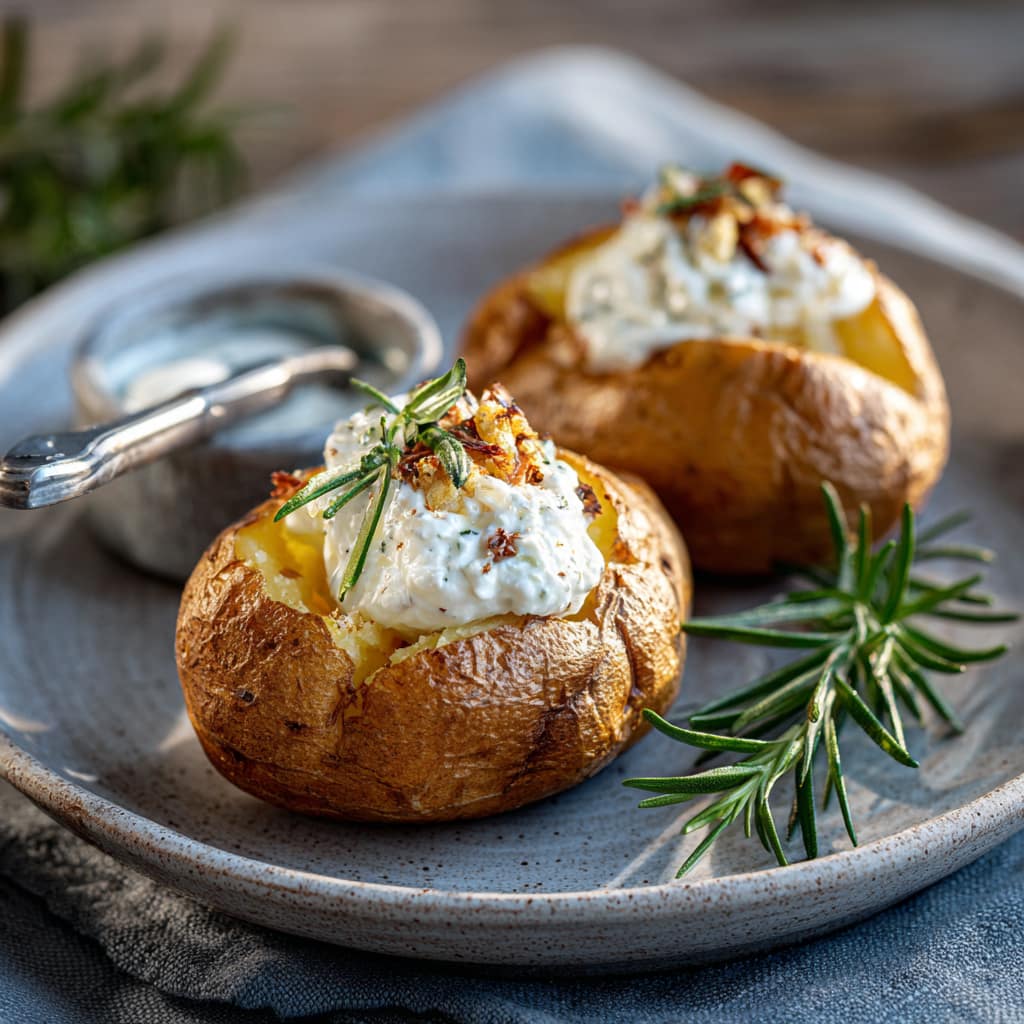 Ofenkartoffeln mit Kräuterquark – einfach & perfekt für jeden Tag