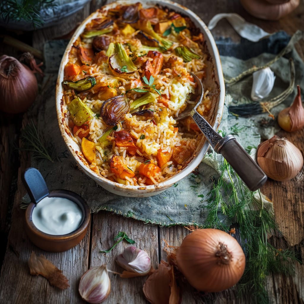 Ofenreis mit Gemüse – einfach & perfekt für den Alltag