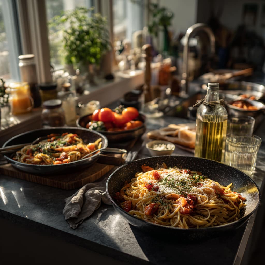 Schnelle Küche für Tage, an denen es einfach laufen muss