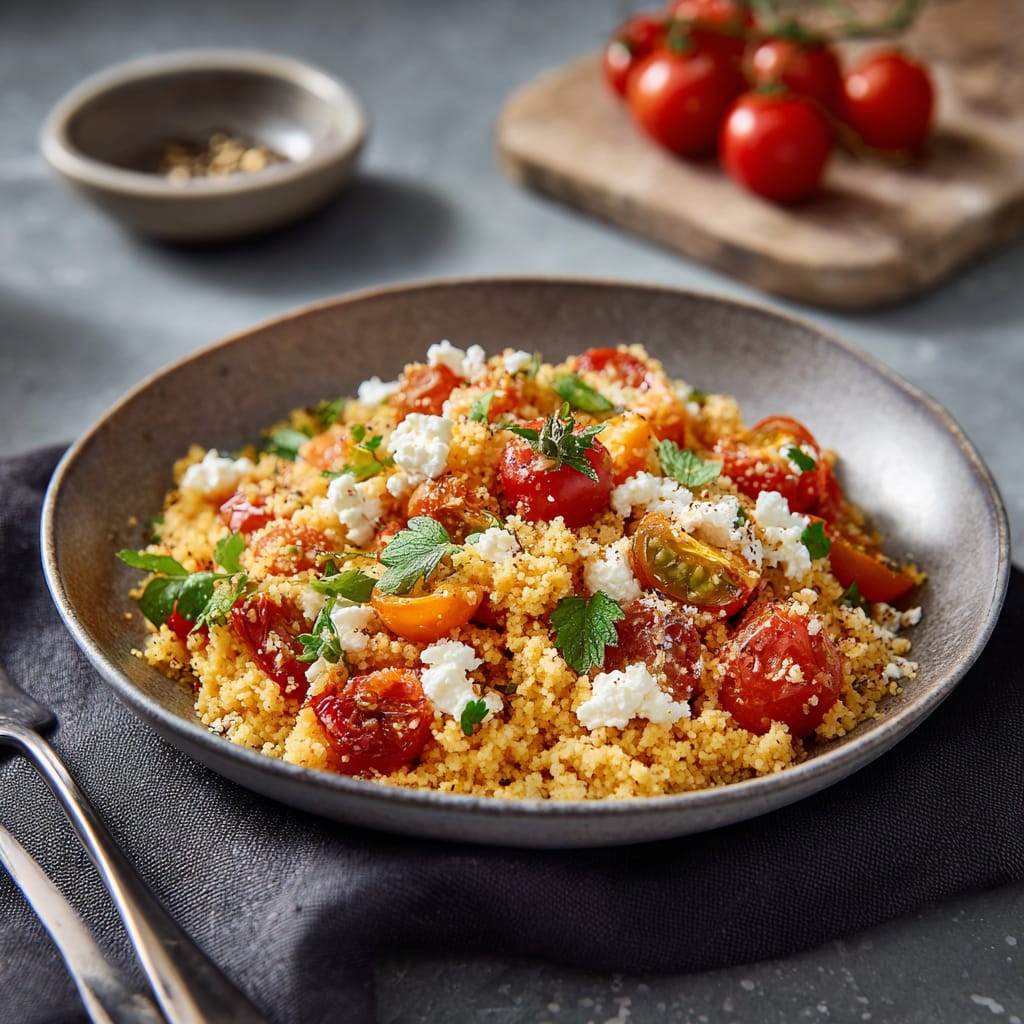 Couscous-Salat mit Feta – frisch, schnell & ideal für jeden Tag
