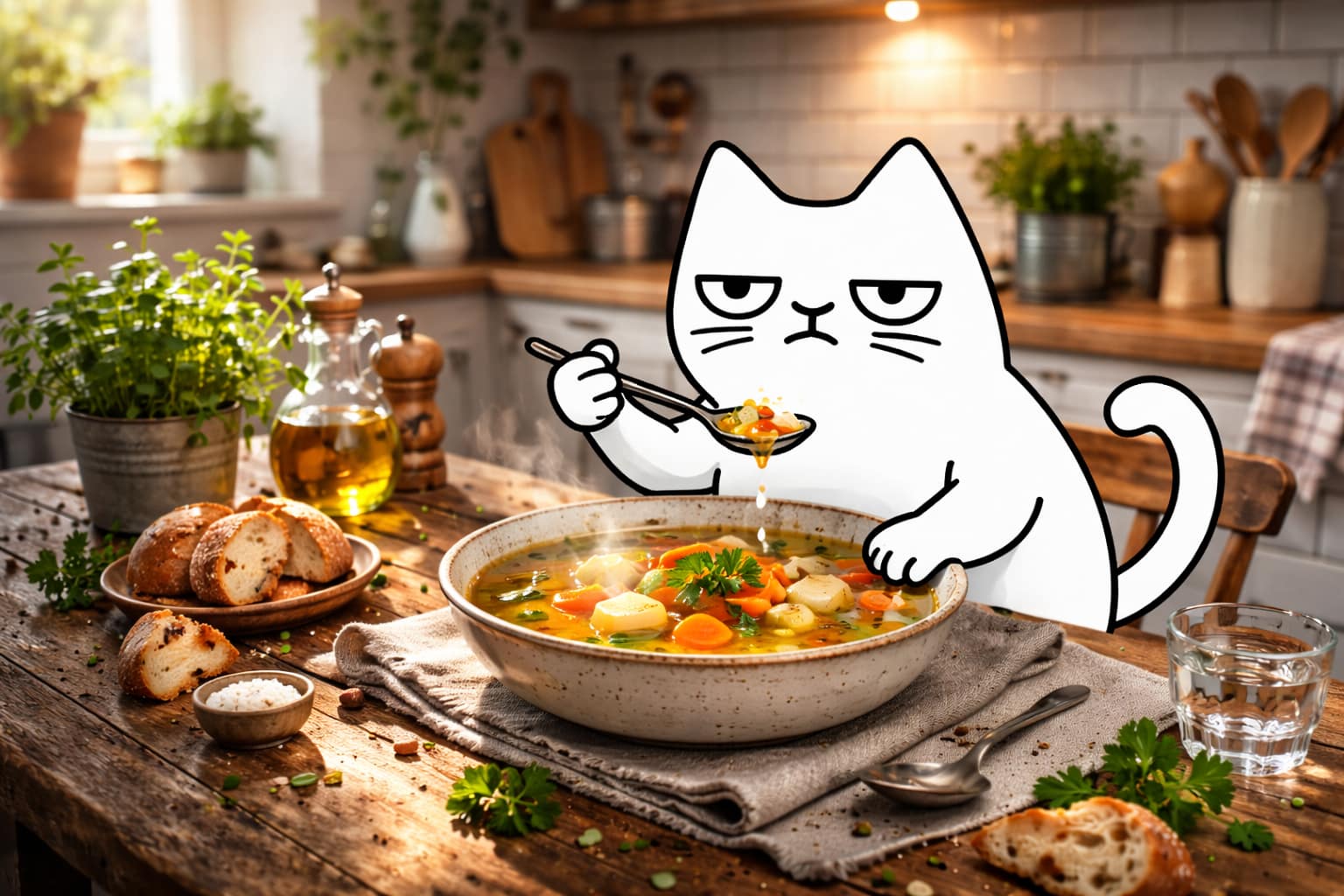Katze_Suppen